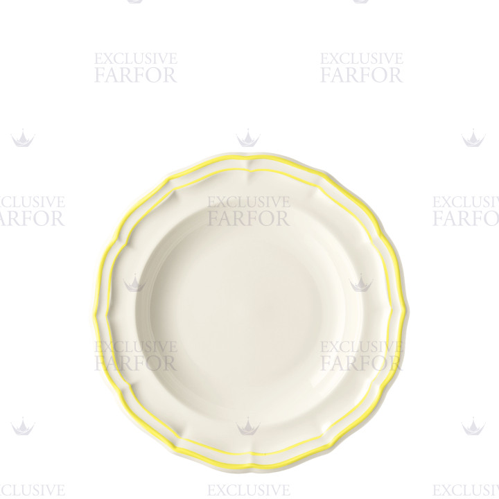 Тарелка глубокая 22,5см коллекции Filet Citron бренда Gien