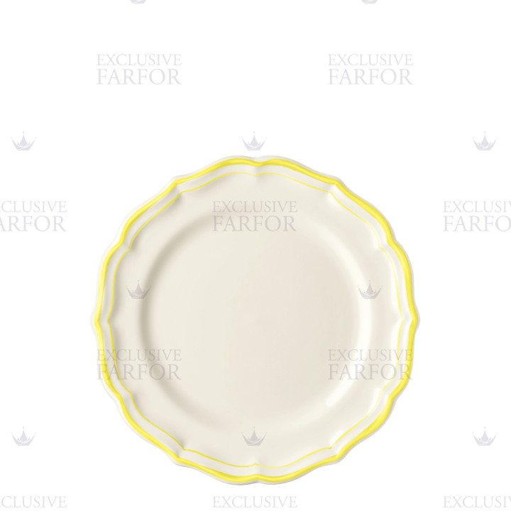 Тарелка закусочная 23,2см коллекции Filet Citron бренда Gien