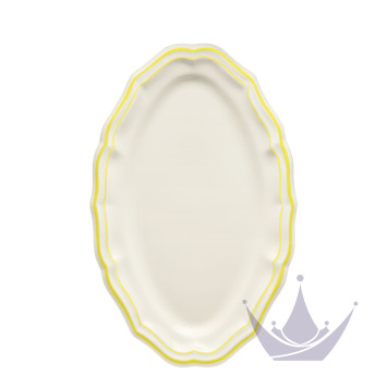 Блюдо овальное 41см коллекции Filet Citron бренда Gien