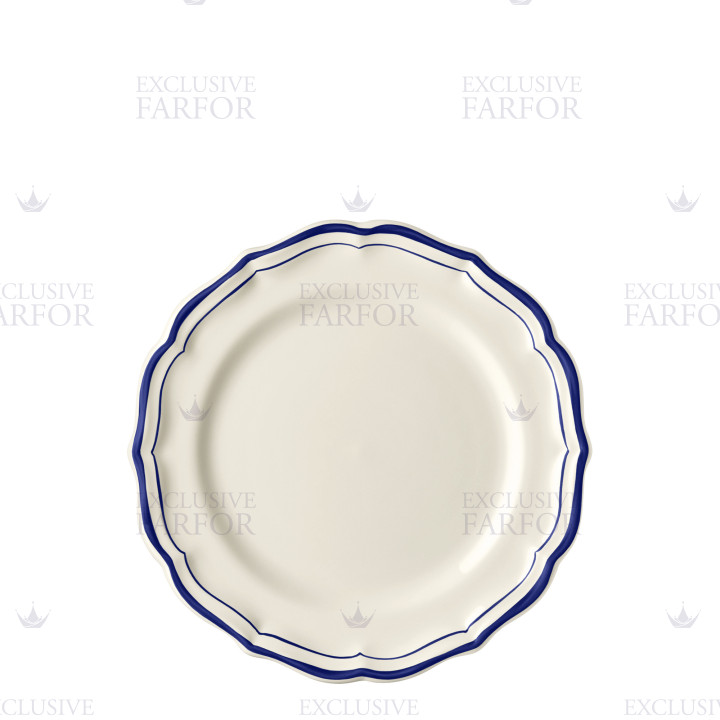 Тарелка закусочная 23,2см коллекции Filet Cobalt бренда Gien