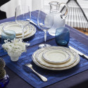 Тарелка закусочная 23,2см коллекции Filet Cobalt бренда Gien