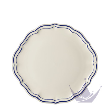 Блюдо для пирога круглое 32см коллекции Filet Cobalt бренда Gien