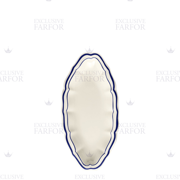 Тарелка для гарнира 26,5см коллекции Filet Cobalt бренда Gien