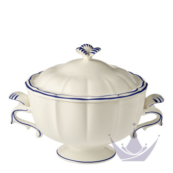 Супница 3л коллекции Filet Cobalt бренда Gien