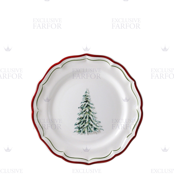 Тарелка закусочная 23,2см коллекции Filet Noel бренда Gien