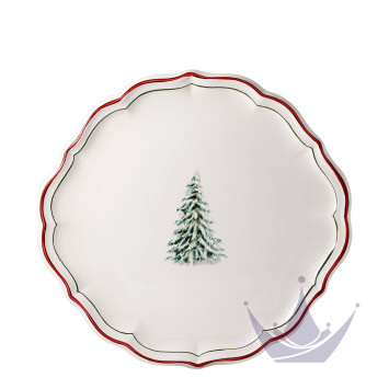 Блюдо для пирога круглое 32см коллекции Filet Noel бренда Gien