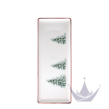 Блюдо для пирога 36х15,5см коллекции Filet Noel бренда Gien