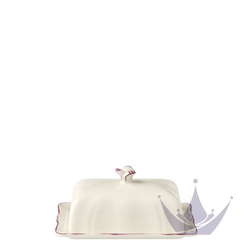 Масленка 17,8х13,5см коллекции Filet Pivoines бренда Gien