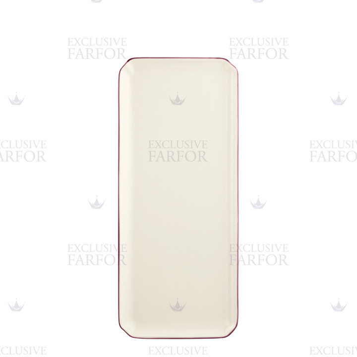 Блюдо для пирога 36х15,5см коллекции Filet Pivoines бренда Gien