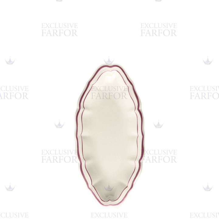 Тарелка для гарнира 26,5см коллекции Filet Pivoines бренда Gien