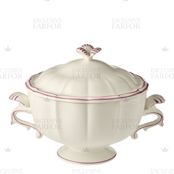 Супница 3л коллекции Filet Pivoines бренда Gien