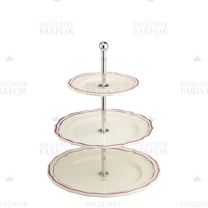 Этажерка 30см коллекции Filet Pivoines бренда Gien