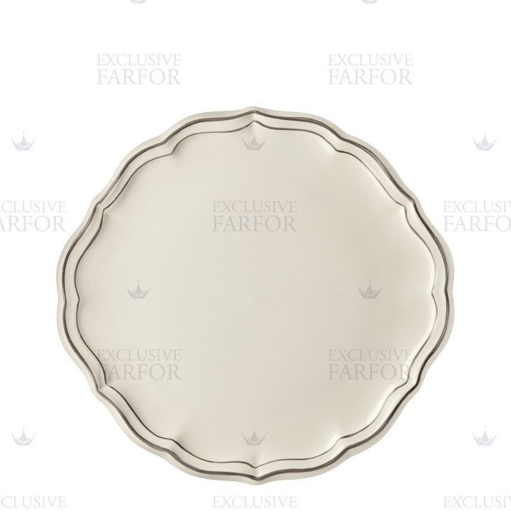 Блюдо для пирога круглое 32см коллекции Filet Taupe бренда Gien