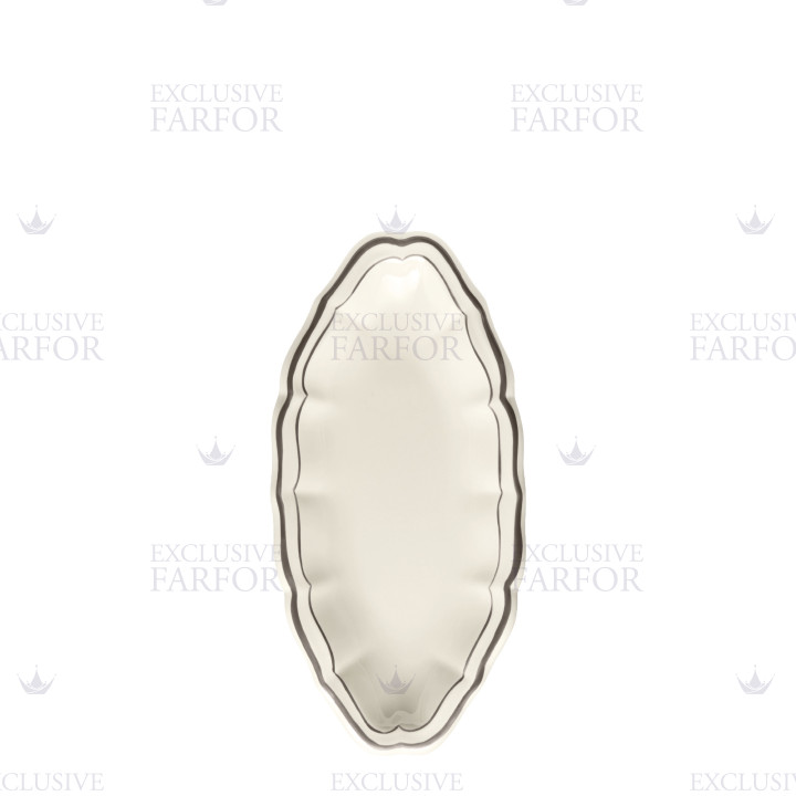 Тарелка для гарнира 26,5см коллекции Filet Taupe бренда Gien