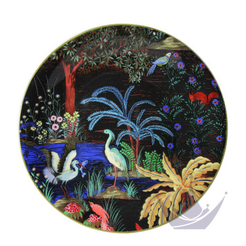 Тарелка закусочная 22см, 4шт. коллекции Le Jardin Du Palais бренда Gien