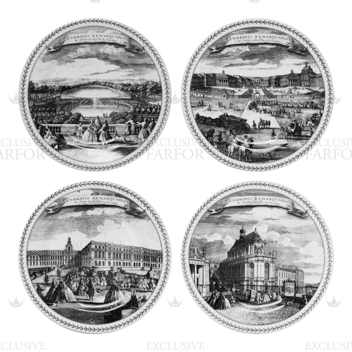 Конфетница 12,8см, 4шт. коллекции Les assiettes à thème 