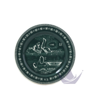 Конфетница 12,8см, 6шт. коллекции Les Depareillees Vert бренда Gien