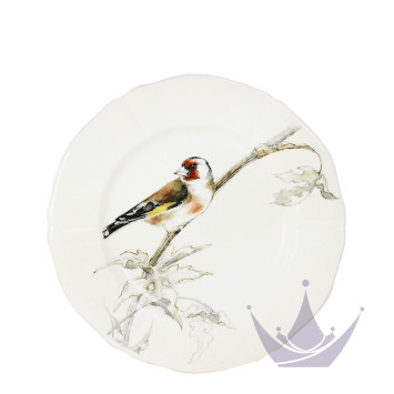 Тарелка десертная 16,3см, 4шт. коллекции Les Oiseaux De La Foret бренда Gien
