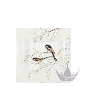 Чаша квадратная 22см коллекции Les Oiseaux De La Foret бренда Gien