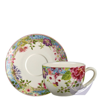 Чашка с блюдцем 0,45л коллекции Millefleurs бренда Gien
