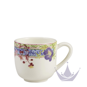 Чашка эспрессо с блюдцем 0,08л, 2шт. коллекции Millefleurs бренда Gien