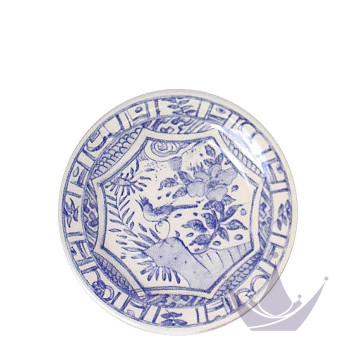 Тарелка главная 27,4см коллекции Oiseau Bleu бренда Gien