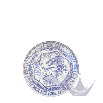 Тарелка десертная 16,5см коллекции Oiseau Bleu бренда Gien