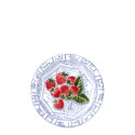 Тарелка десертная 16,5см коллекции Oiseau Bleu Fruits бренда Gien
