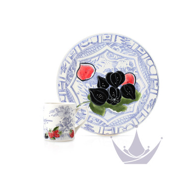Коллекция Oiseau Bleu Fruits бренда Gien