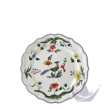 Тарелка закусочная 23,2см коллекции Oiseaux De Paradis бренда Gien