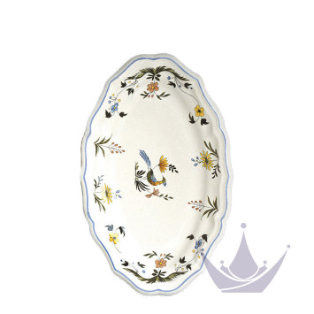 Блюдо овальное 36см коллекции Oiseaux De Paradis бренда Gien