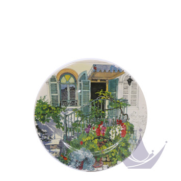 Тарелка закусочная 22см коллекции Paris A Giverny бренда Gien