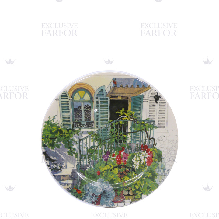 Тарелка закусочная 22см коллекции Paris A Giverny бренда Gien