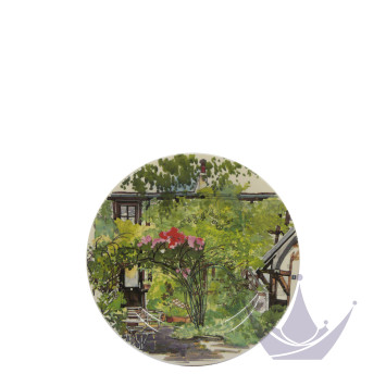 Тарелка десертная 16,5см коллекции Paris A Giverny бренда Gien