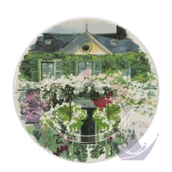 Тарелка закусочная 22см, 4шт. коллекции Paris A Giverny бренда Gien