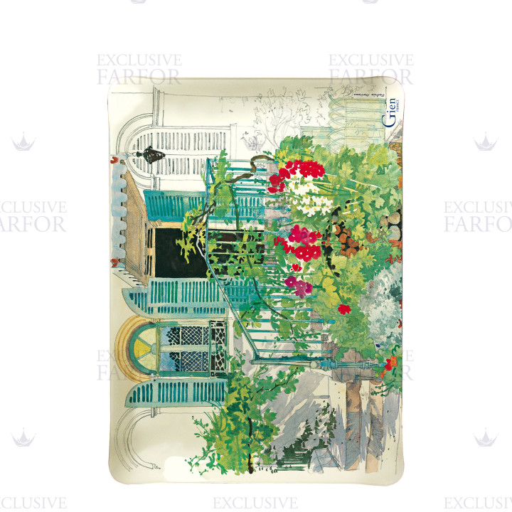 Поднос 37х28,3см коллекции Paris A Giverny бренда Gien