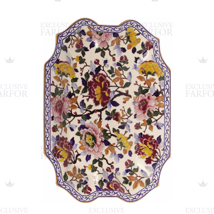 Поднос для супницы 45х36см коллекции Pivoines бренда Gien