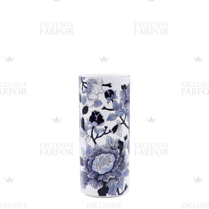 Ваза 20см коллекции Pivoines Bleues бренда Gien
