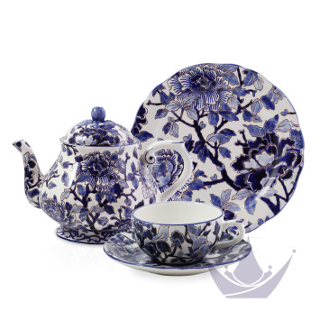 Коллекция Pivoines Bleues бренда Gien