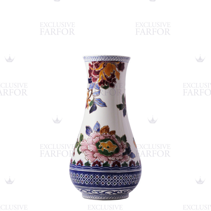 Ваза 26см коллекции Pivoines Musee (Лимитированная серия на 200 пред.) бренда Gien