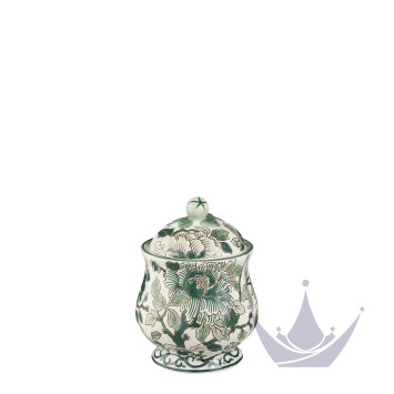 Сахарница 0,3л коллекции Pivoines Vert бренда Gien