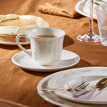 Чашка чайная с блюдцем 0,19л, 2шт. коллекции Pont Aux Choux бренда Gien