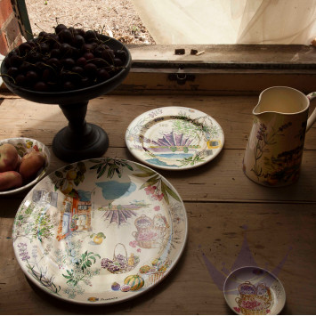 Блюдо для пирога круглое 30см коллекции Provence бренда Gien