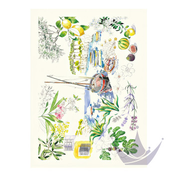 Бегунок для стола 36х51см, 2шт. коллекции Provence бренда Gien