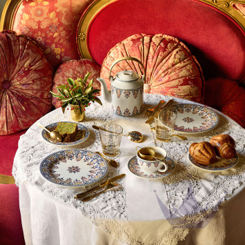 Чашка чайная с блюдцем 0,16л, 2шт. коллекции Rouen Or бренда Gien