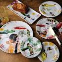 Тарелка закусочная 22см коллекции Route Des Indes бренда Gien