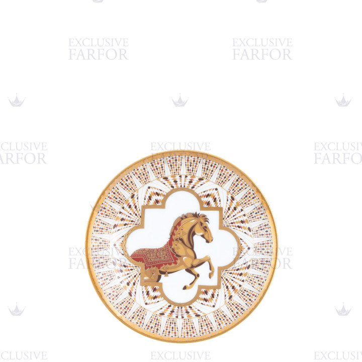 Тарелка десертная 16см коллекции Cavalier Royal бренда Haviland