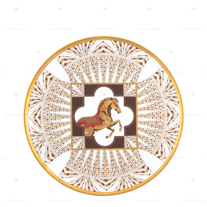 Тарелка тортовая 32см коллекции Cavalier Royal бренда Haviland