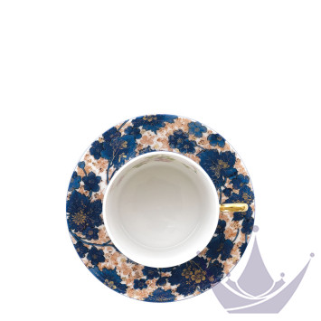 Чашка чайная с блюдцем 0,15л коллекции Dammouse бренда Haviland