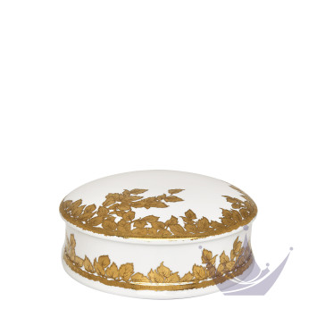 Шкатулка 22см коллекции Feuille D'or бренда Haviland